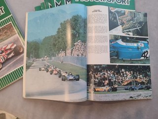 Lote de 11 revistas Motorsport Vintage 1970