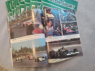 Lote de 11 revistas Motorsport Vintage 1970