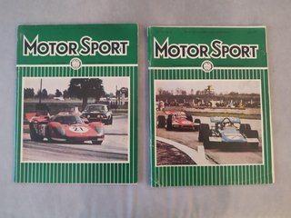 Lote de 11 revistas Motorsport Vintage 1970