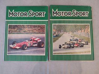 Lote de 11 revistas Motorsport Vintage 1970