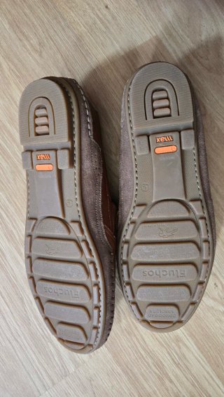 Mocasines Fluchos DORIAN F1174 Slip On Marrón.