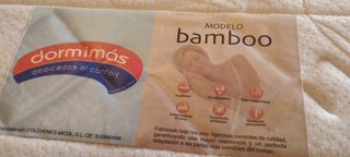 Canape + Colchon Dormimás 90cm Bamboo
