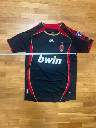 Camiseta de futbol AC Milan negra Kaka’ 2006/07