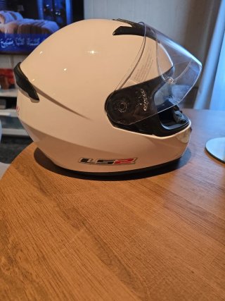 Casco Moto LS2 Blanco