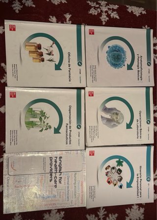 Libros. De grado medio de farmacia y para farmacia