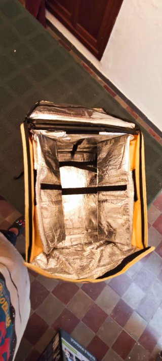 Mochila Isotérmica Glovo Amarilla