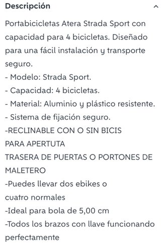 Portabicis Atera Strada Sport 4 Bicis