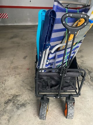 Carro Playa Plegable.este producto es muy practico