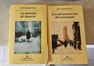 Lote de dos libros de Jed Rubenfeld