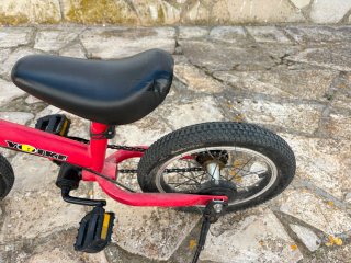 Bicicleta infantil Yobike roja