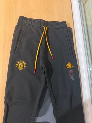 Pantalón Adidas Manchester United Negro