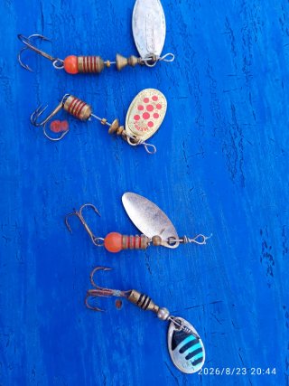 Lote 6 Cucharillas Pesca N1