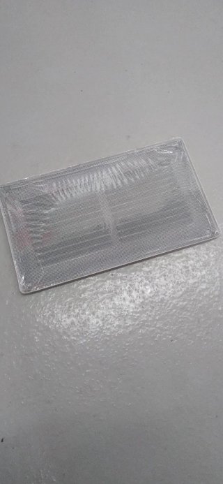 Rejilla ventilación acero blanca NUEVA
