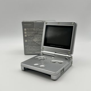 Nintendo Game Boy Advance SP Silver Plata AGS-001