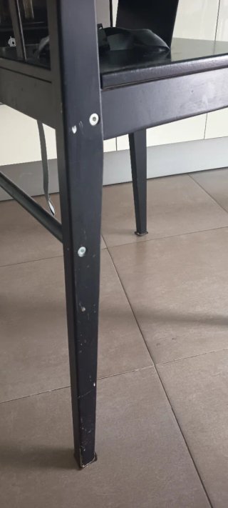 Trona de bebé negra