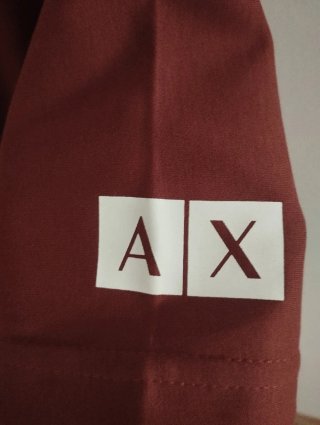 Camiseta Armani Exchange A|X Marrón