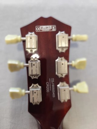 Guitarra Cort CR 250 tipo Les Paul Tapa GOLD.