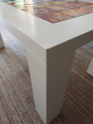 Mesa centro con baldosas artesanales Positano