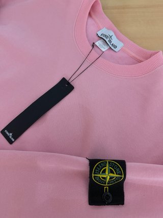 Sudadera Stone Island Rosa