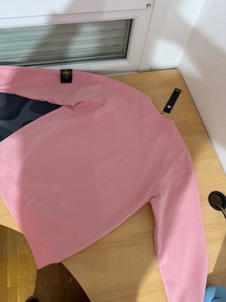 Sudadera Stone Island Rosa