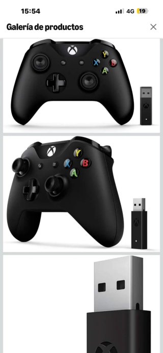 Mando Xbox + Adaptador Inalámbrico PC