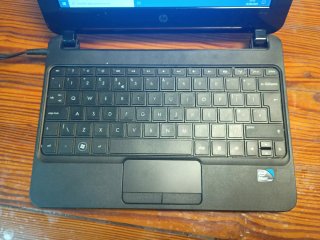 Portátil HP Mini Rojo