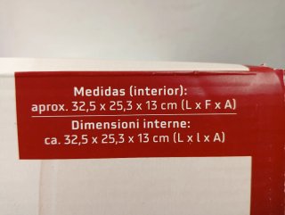 6.8L Gran Olla Hierro Fundido  Livarno Roja