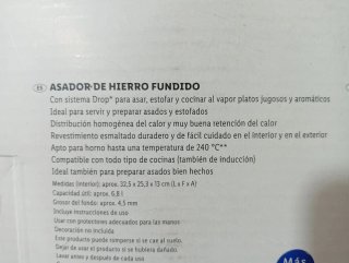 6.8L Gran Olla Hierro Fundido  Livarno Roja