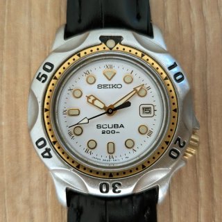 Seiko Scuba 200m 1992 3E25-0A10 🇯🇵 Made in Japan
