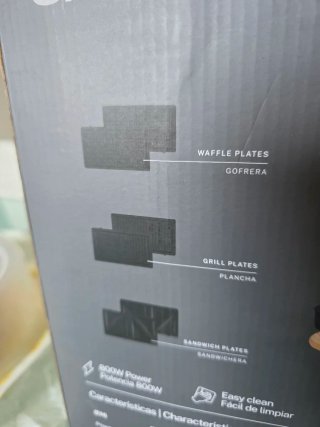 CREATE Tostiera Piastre Grill Waffle Sandwich