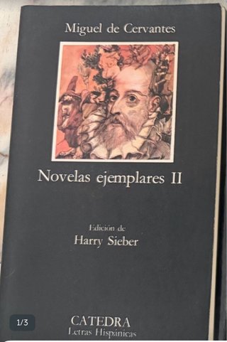 Libro novelas ejemplares