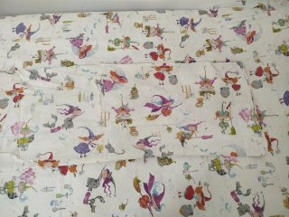 Funda nórdica y cojín cama 90cm brujas Zara Home
