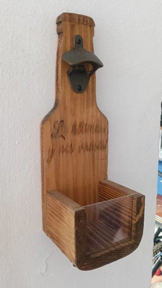 Apriscatole in legno artigianale personalizzato