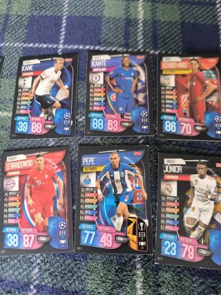 Cromos Match Attax de la Champions y Europa League