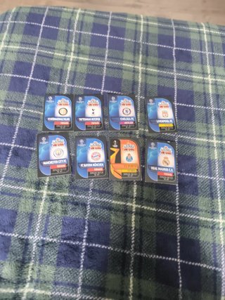 Cromos Match Attax de la Champions y Europa League