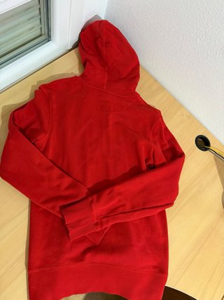 Sudadera Nike Roja Cremallera