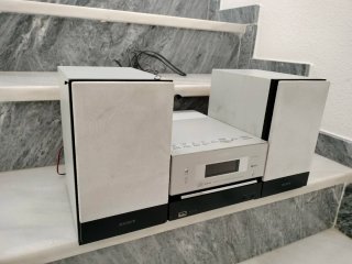 Minicadena Sony Blanca