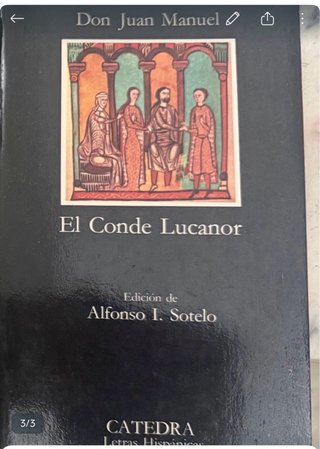 El conde lucanor