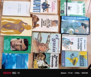 Lote 27 libros años 80