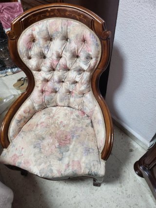 Dormitorio 150cm madera oscura