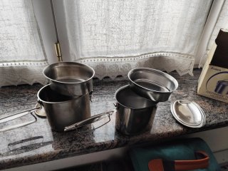 Portavivande Frabosk Acciaio 2 Pezzi