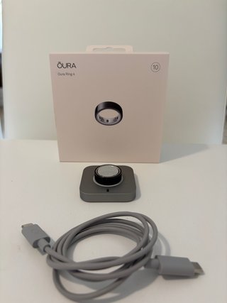 Oura Ring 4 Talla 10 Negro