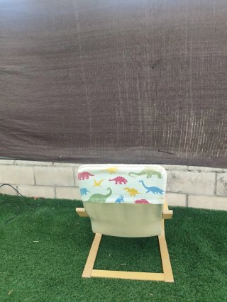 Hamaca Ikea infantil dinosaurios