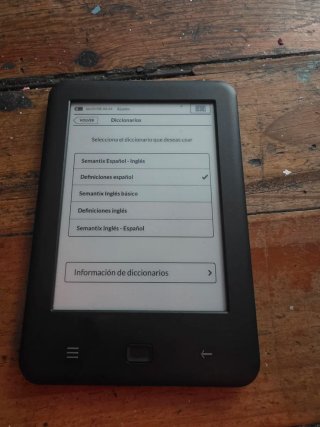 Libro electrónico bQ Negro