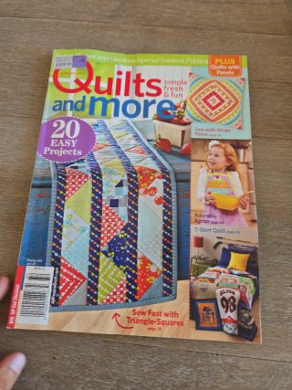 3 revistas Patchwork inglés - nuevas