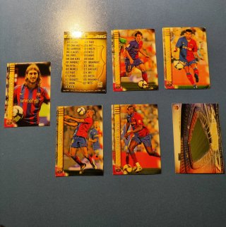 Lote cromos FC Barcelona 2009-2010 Mundicromo
