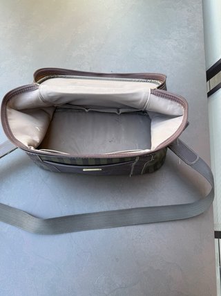 Neceser Samsonite Marrón y Verde