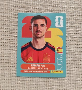 Cromo Mundial FIFA 2026 Fabián Ruiz