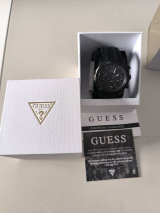 Reloj Guess Negro Hombre
