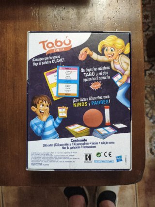 Tabú Familia Juego de Mesa